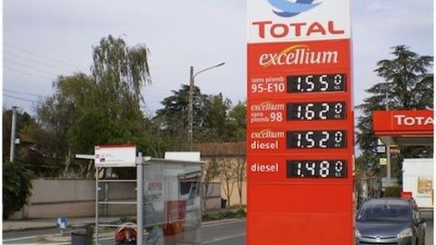Combustibles: Visualización del precio por kilómetro en la aplicación