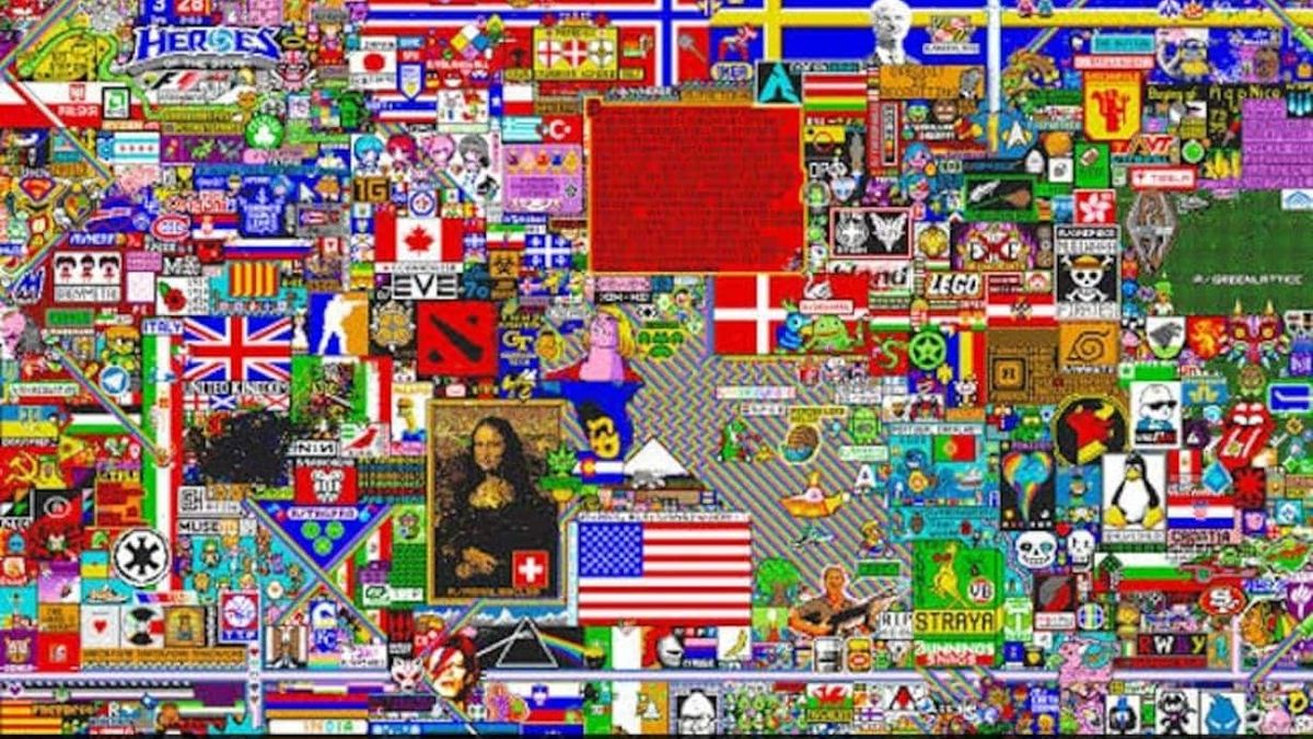The Reddit place that sets the web on fire!