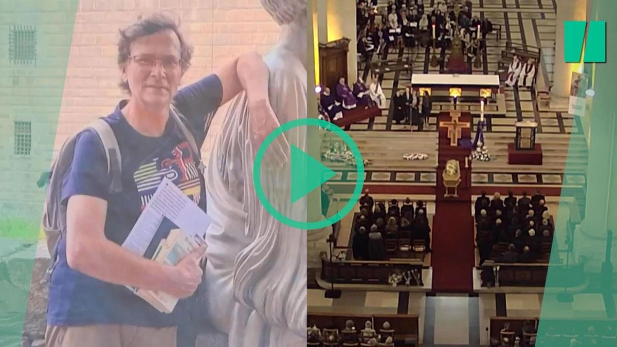 Lors des funérailles de Dominique Bernard à Arras, émouvants témoignages des proches de l'enseignant