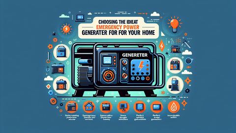 How to choose the right emergency generator for your home?