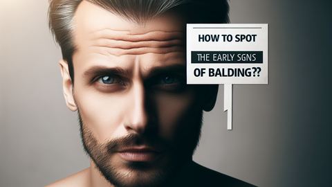 How to recognize the first signs of baldness?