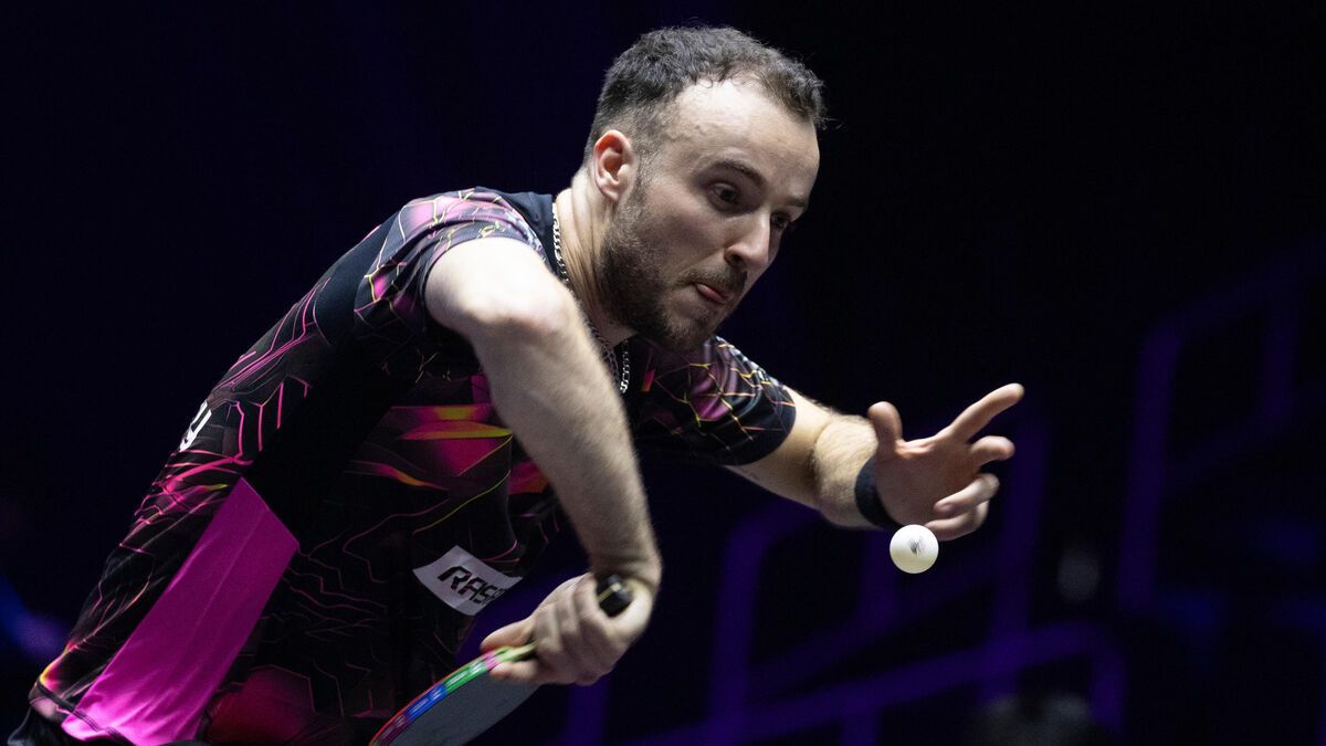 Simon Gauzy comes close to the feat against the Chinese Liang: Discover his spectacular point in Table Tennis in video