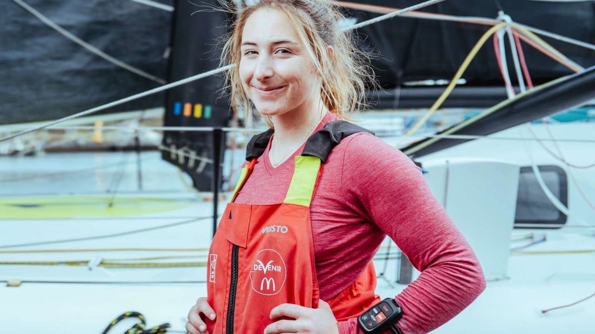 At just 23 years old, Violette Dorange is tackling the world's oceans