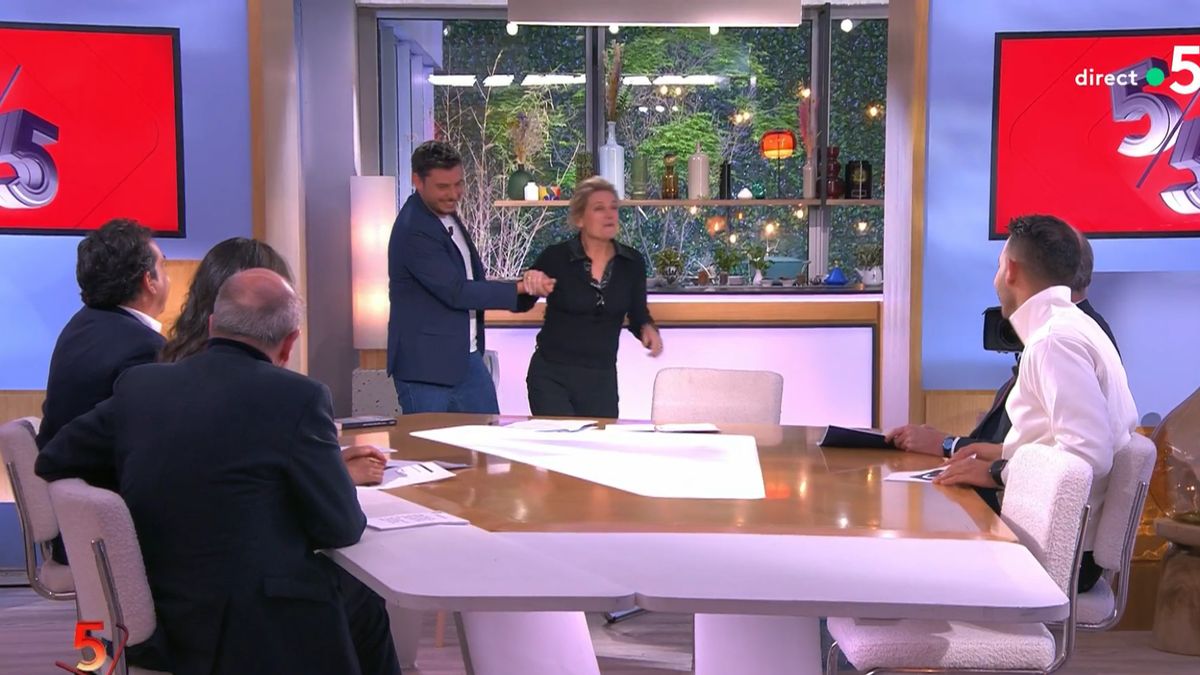 Anne-Élisabeth Lemoine leaves the set of “C à Vous” following a “heat stroke”