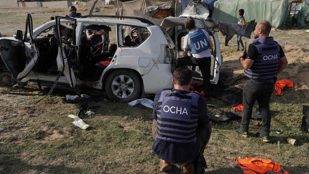 Gaza: Identificación de siete trabajadores humanitarios muertos en ataque aéreo
