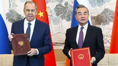 China aims to intensify strategic collaboration with Russia