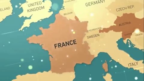 La Secretaría de Estado mezcla Suecia y Suiza en un mapa publicado el X