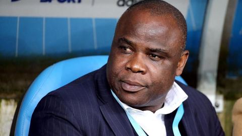 Former footballer Basile Boli launched the torch relay in Marseille