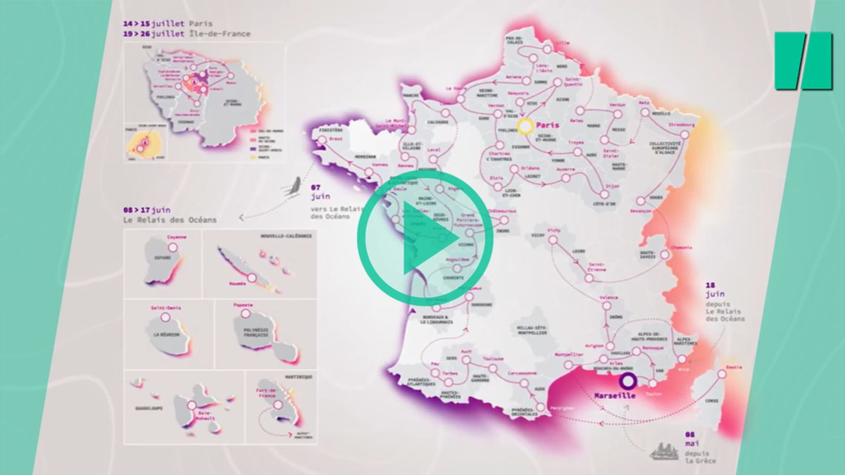 The journey of the Olympic flame for the Paris 2024 Olympic Games will extend from Marseille to Paris