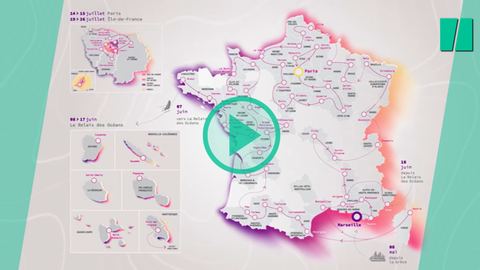 The journey of the Olympic flame for the Paris 2024 Olympic Games will extend from Marseille to Paris