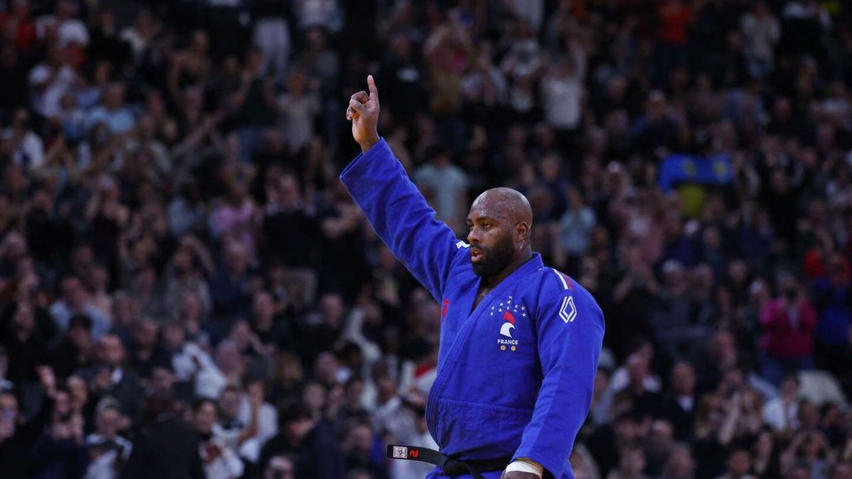 Teddy Riner, winner of the Dushanbe Grand Slam, impresses and stands out for the Paris 2024 Olympic Games