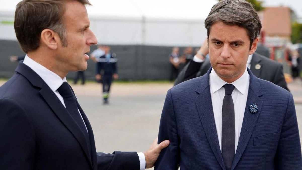 Gabriel Attal questions Emmanuel Macron's comments regarding unemployment reform