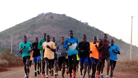 Iten, the course strewn with sacrifices and sometimes deviations for Kenyan runners.