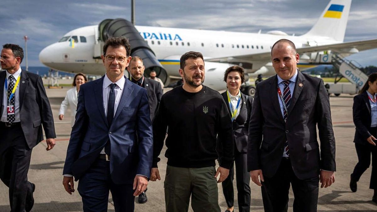 Zelensky en Suiza para una conferencia de paz: el G7 refuerza su apoyo a Kiev