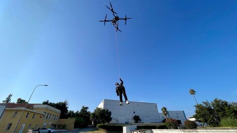 Is this giant drone capable of rescuing and resupplying victims of natural disasters?