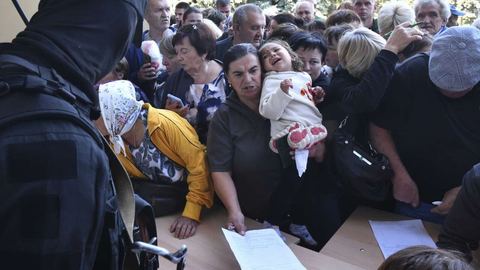 The leader of the Kursk Oblast in Russia organizes the evacuation of certain municipalities